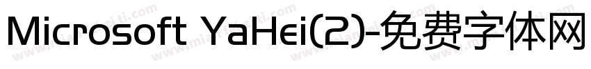Microsoft YaHei(2)字体转换